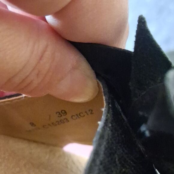 b.o.c. Black Floral Sandals size 8 - Picture 5 of 5